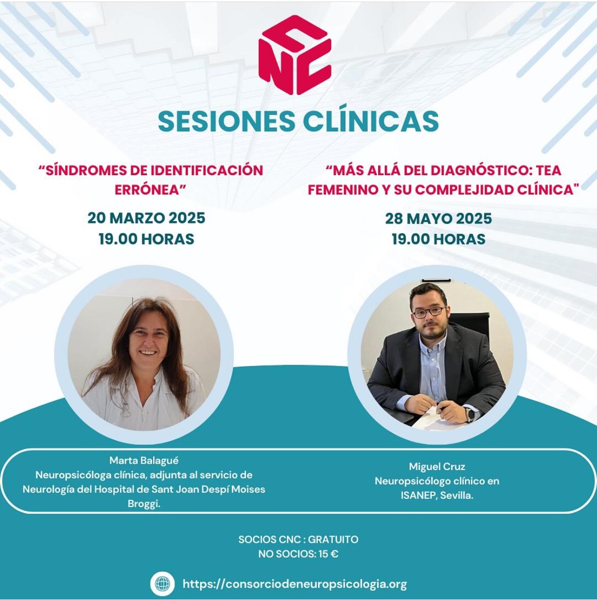 Sesiones clínicas primer semestre 2025